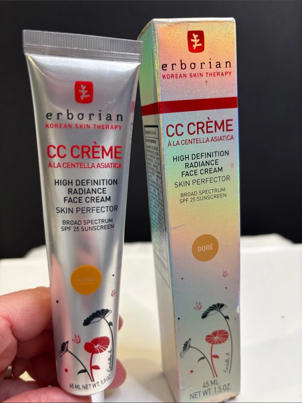 Erborian CC Crème High Definition Radiance Face Cream - Doré (Medium)